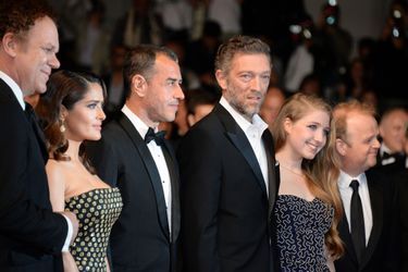 L'équipe du film "The Tale of tales" à Cannes le 14 mai 2015
