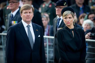 La reine Maxima et le roi Willem-Alexander des Pays-Bas à Amsterdam, le 4 mai 2015