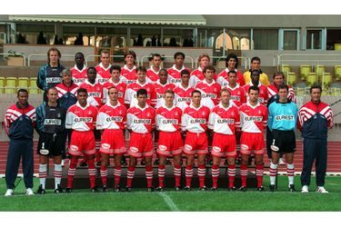 Première saison en D1, avec Monaco, en 1995