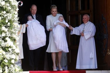 Baptême à Monaco - Jacques et Gabriella sont baptisés