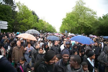 Marche digne et silencieuse en mémoire à Moussa - Trappes