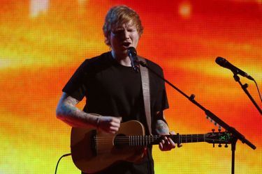 Ed Sheeran à Londres le 25 février 2015