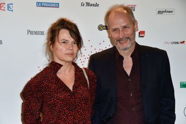 Kristina Larsen et Hippolyte Girardot à Paris le 26 mars 2015