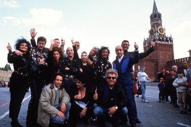 La nouvelle troupe, en 1988, à Moscou
