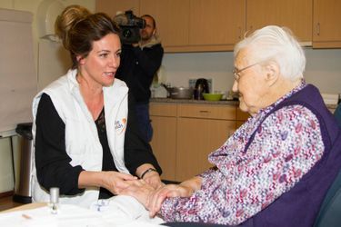 La princesse Annette participe à la journée des bénévoles à Barneveld, le 20 mars 2015
