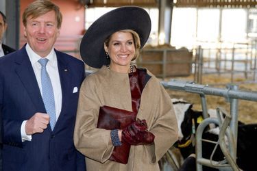 La reine Maxima et le roi Willem-Alexander des Pays-Bas à l’Institut de Thünen pour l&#039;agriculture biologique à Trenthorst, le 19 mars 2015