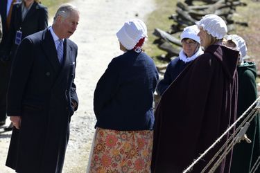 Le prince Charles et son épouse Camilla, le premier jour de leur voyage officiel aux États-Unis