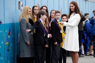 Kate ex-Middleton à Portsmouth, le 12 février 2015