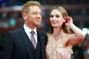  Kenneth Branagh et Lily James