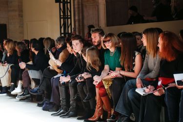 La famille Beckham à la Fashion Week de New York