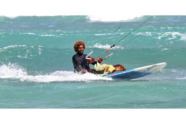 Le kite surfeur a sauvé une tortue au Cap Vert