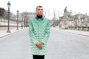Stromae à la Fashion Week de Paris de mars 2015
