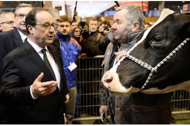 François Hollande inaugure le Salon de l'agriculture
