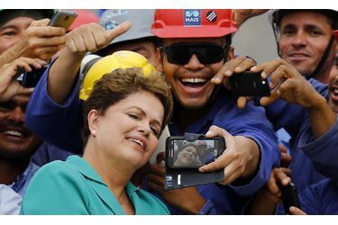 Dilma Rousseff en septembre 2014
