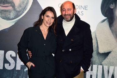 Géraldine Pailhas et Kad Merad à Paris le 20 janvier 2015