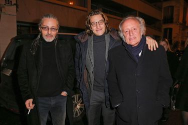 Jean-Baptiste Descroix-Vernier, Jean Sarkozy et Didier Barbelivien