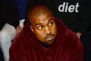 Kanye West au défilé Moschino