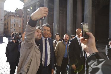 Le Premier ministre italien Matteo Renzi en avril 2014