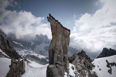 Le Suisse Robert Bösch immortalise l'ascension du Cervin