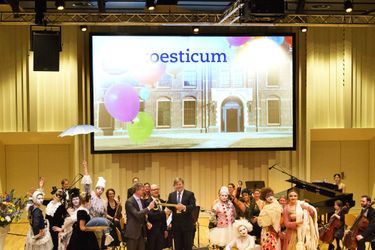 Le roi Willem-Alexander des Pays-Bas inaugure l’Akoesticum à Ede, le 23 janvier 2015