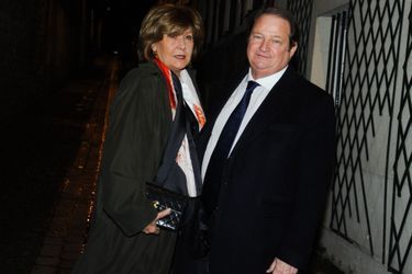 Pierre Charon et sa femme, à Paris le 30 janvier 2015