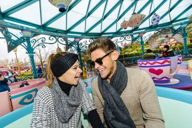Rayane Bensetti et Denitsa Ikonomova à Disneyland Paris