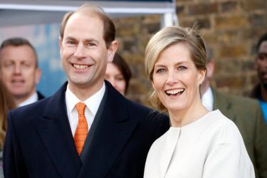 Sophie de Wessex, avec le prince Edward, a fêté ses 50 ans avec l’association Tomorrow’s People à Londres, le 20 janvier 2015