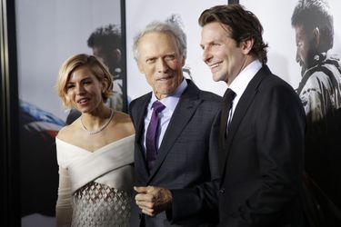 Aux côtés de Sienna Miller et de Clint Eastwood à la première de "American Bluff", à New York le 15 décembre dernier