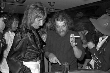 Joe Cocker avec Rod Stewart en 1975