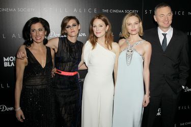 L'équipe du film "Still Alice" réunie pour une projection à New York le 13 janvier 2014