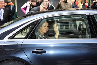 La reine Maxima des Pays-Bas à Utrecht, le 4 février 2015