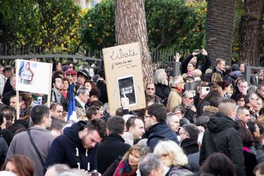 Marche républicaine à Nice
