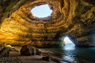 Cave in Algarve, Portugal