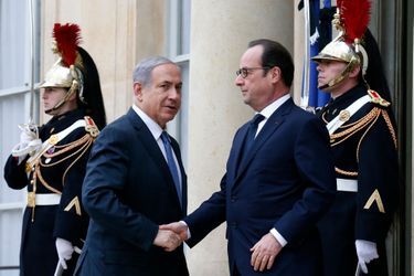 François Hollande et Benjamin Netanyahou