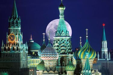 Kremlin et cathédrale Saint-Basile, Moscou
