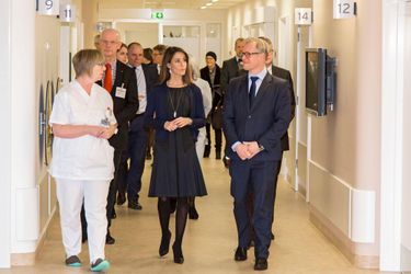 La princesse Marie inaugure l’extension de l’hôpital Jutland Sud à Aabenraa, le 12 janvier 2015
