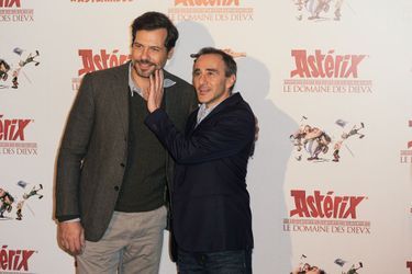 Laurent Lafitte et Elie Semoun à Paris le 23 novembre 2014