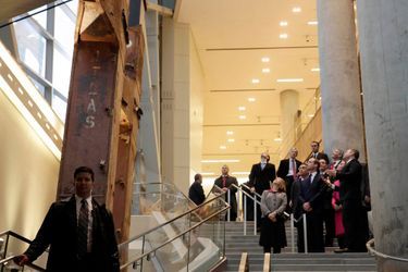 Le prince William et Kate visitent le musée national du 11 septembre à Manhattan, le 9 décembre 2014