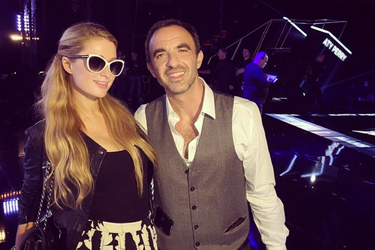 Paris Hilton et Nikos Aliagas