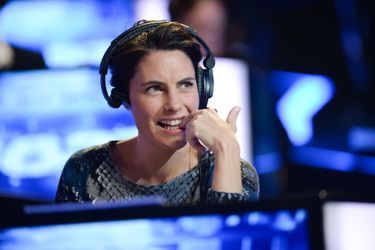 Alessandra Sublet au Téléthon 2014 à Paris, le 6 décembre 2014