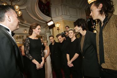 Kate et le prince William au concert des One Direction