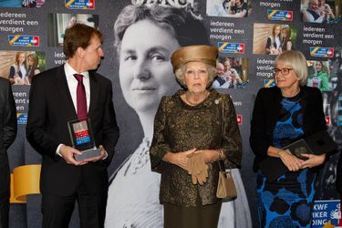 La princesse Beatrix des Pays-Bas au 65ème anniversaire de la lutte contre le cancer à Amsterdam, le 31 octobre 2014