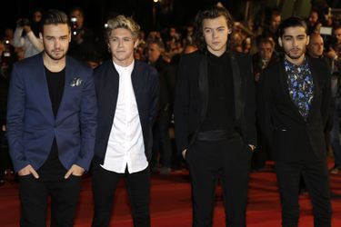 Le groupe One Direction à Cannes le 13 décembre 2014