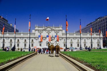 Le palais présidentiel, Santiago