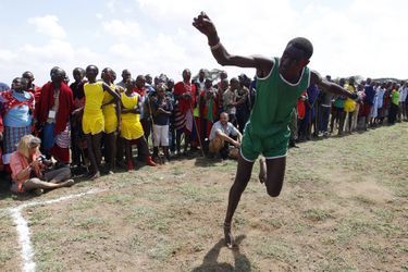 Les "jeux olympiques" masaï ont eu lieu samedi au pied du Kilimandjaro