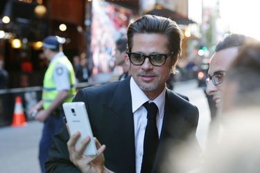 Brad Pitt à Sydney le 17 novembre 2014