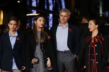 Jose Mourinho et sa famille