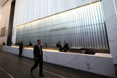 L&#039;installation des premiers occupants du One World Trade Center, le 3 novembre 2014