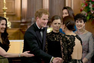 Le prince Harry d’Angleterre parraine le dîner de gala de l’association «100 Women in Hedge Funds» au Royal Hospital Chelsea à Londres, le 1...