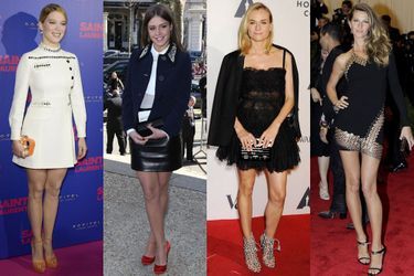 Léa Seydoux, Adèle Exarchopoulos, Diane Kruger, Gisele Bündchen : toutes les stars en mini jupe 